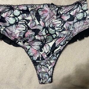 Torrid Black Lace Trim Panties